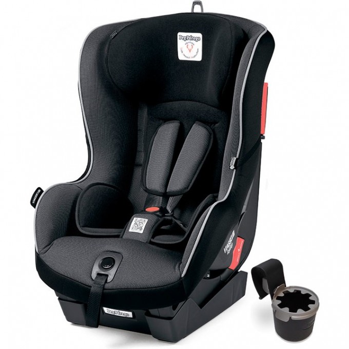 Детское автокресло PEG-PEREGO VIAGGIO 1 DUO-FIX K BLACK + подстаканник IMDA020035DX13DP53-IKT