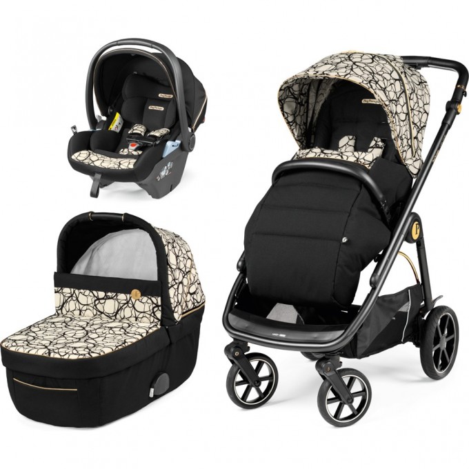 Коляска 3 в 1 PEG-PEREGO VELOCE SLK GRAPHIC GOLD PACK-000015-000004