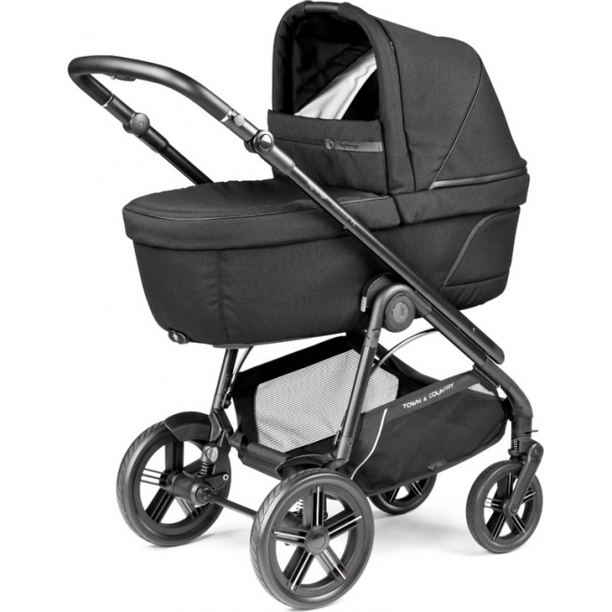 Коляска 3 в 1 PEG PEREGO VELOCE TC BELVEDERE SLK True Black PACK-000060-000007